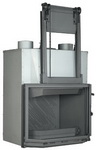 TOTALVISION 820-072 Алуминий. Номинална мощност 14,5 kW, КПД - 64,5%, средно отделяне на CO - 0,71%, тегло - 245 кг. Димоотвод - Ф 200. Цена 4149 лв.